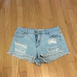 Denim pacsun shorts